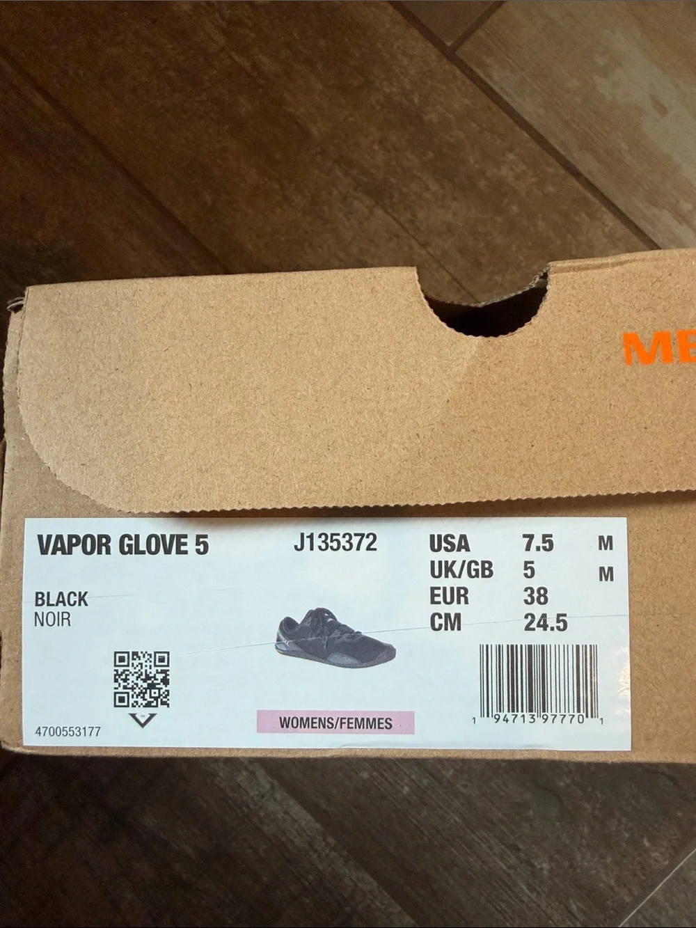 Merrell Women’s Black Athletic Mesh Trainers